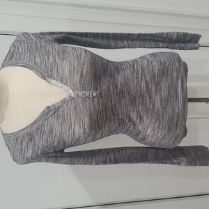 Prince & Fox Womens Henley Long Sleeve T-shirt with Buttons Small